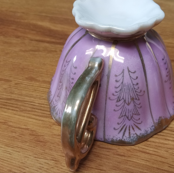 Vintage Japanese Iridescent Lusterware Tea Cup - Picture 10 of 13